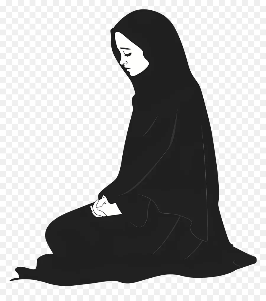 امرأة في الحجاب，مسلم PNG