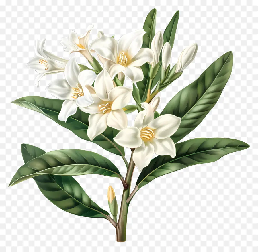زهرة السل，نبات الياسمين PNG