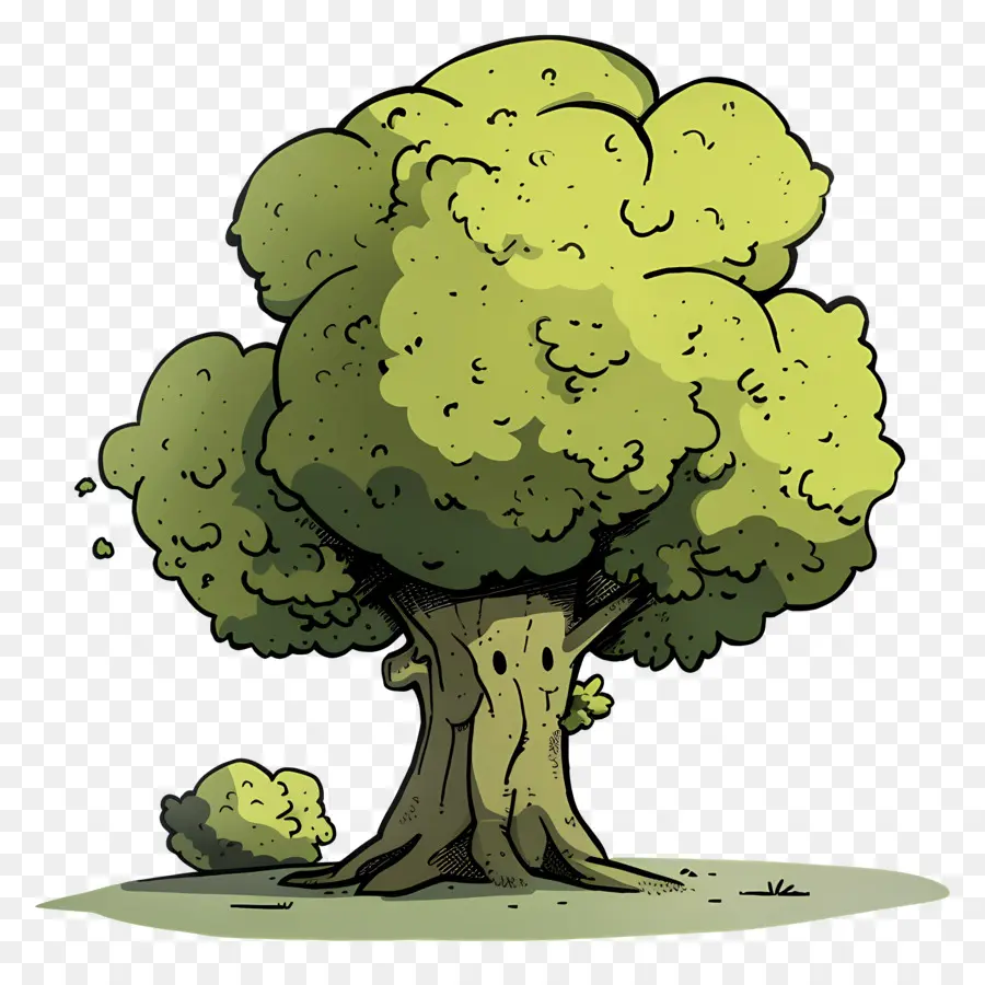 الكرتون شجرة，شجرة PNG