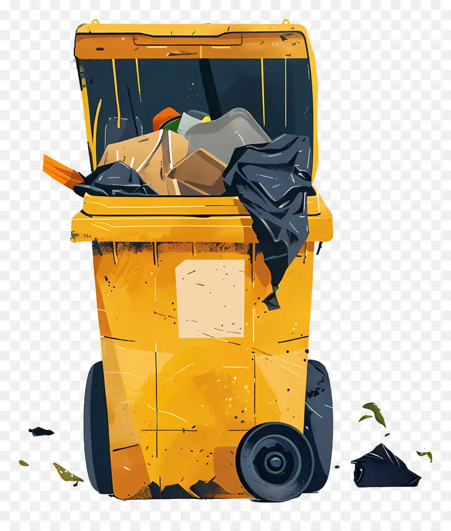 القمامة，سلة المهملات PNG