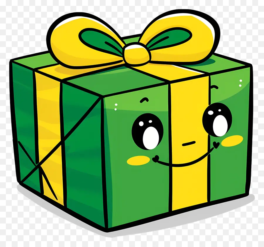 الكرتون مربع هدية，هدية PNG