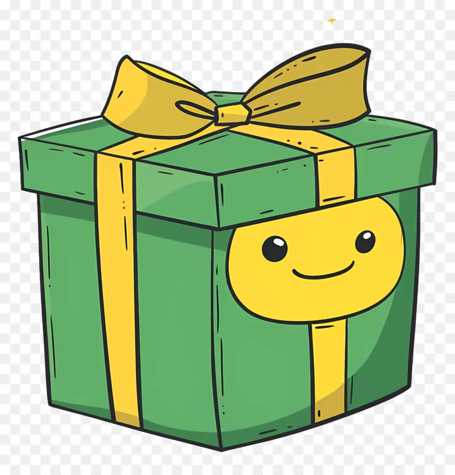 الكرتون مربع هدية，صندوق هدايا لطيف PNG