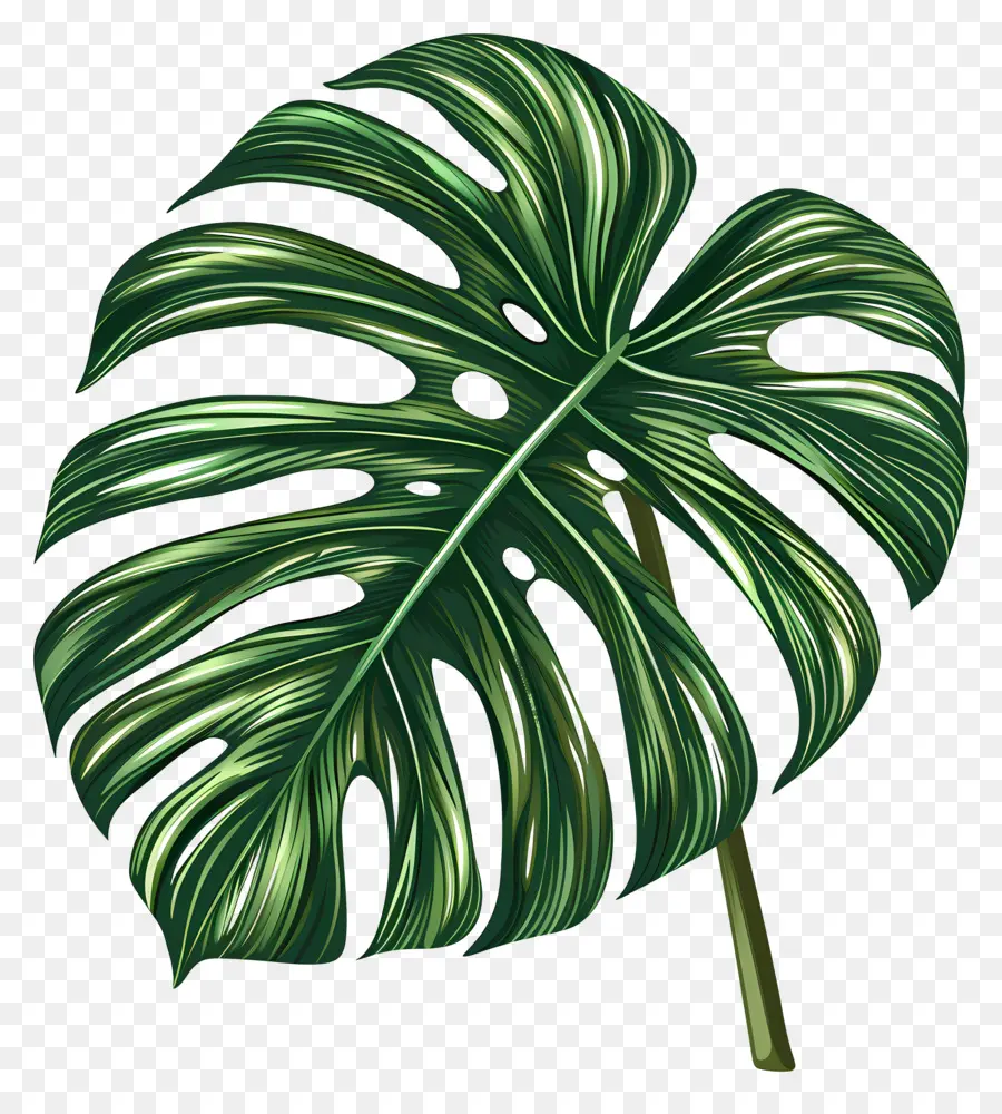 Monstera ورقة，نبات استوائي PNG