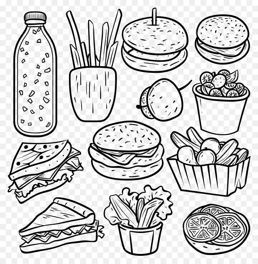 نمط الغذاء，الرسوم التوضيحية الغذائية PNG