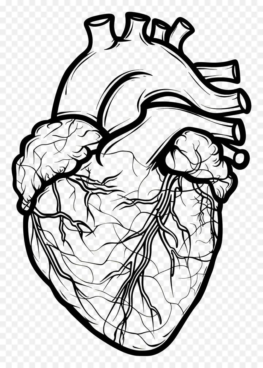 قلب الإنسان，تدفق الدم PNG