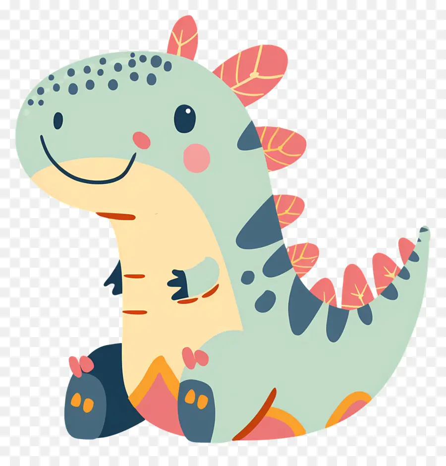 ديناصور لطيف，صغيرة PNG