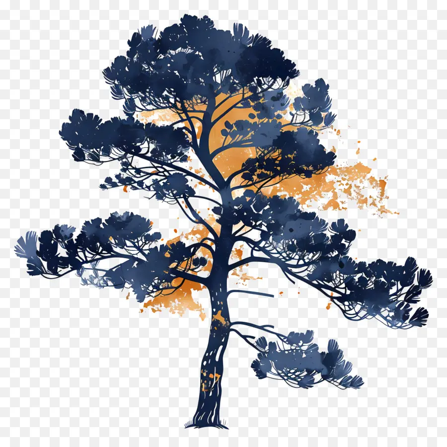 شجرة الصنوبر خيال，شجرة PNG