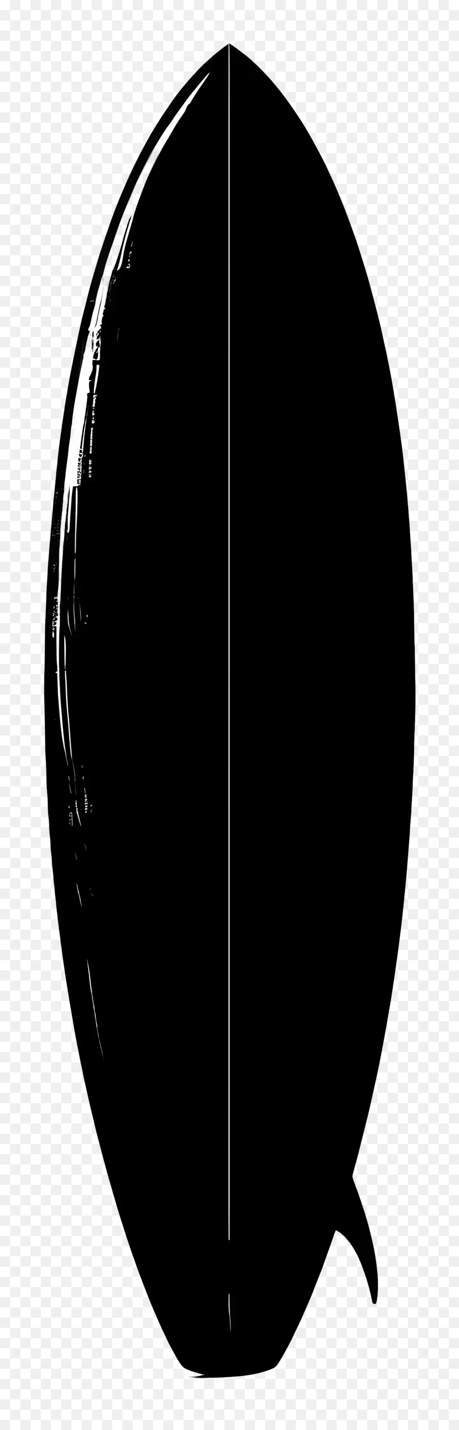 Surfboard Silhouette，فقاعة PNG