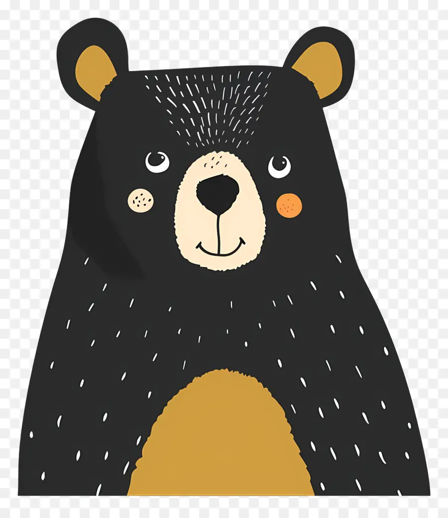 الدب，الدب الأسود PNG