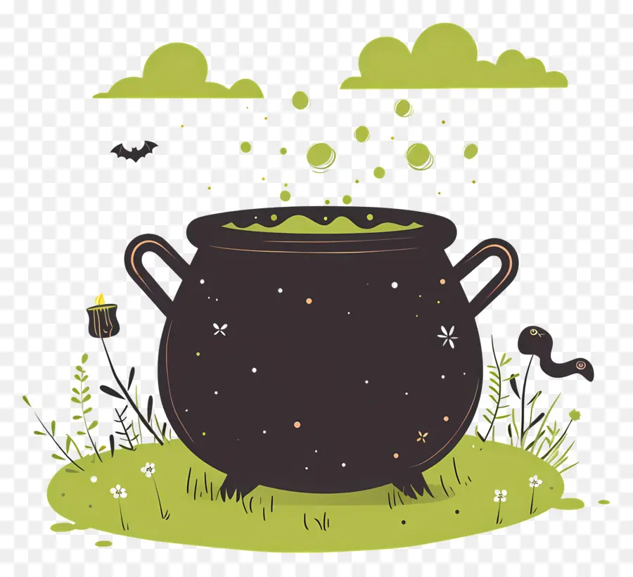 Cauldron الساحرة，مرجل PNG