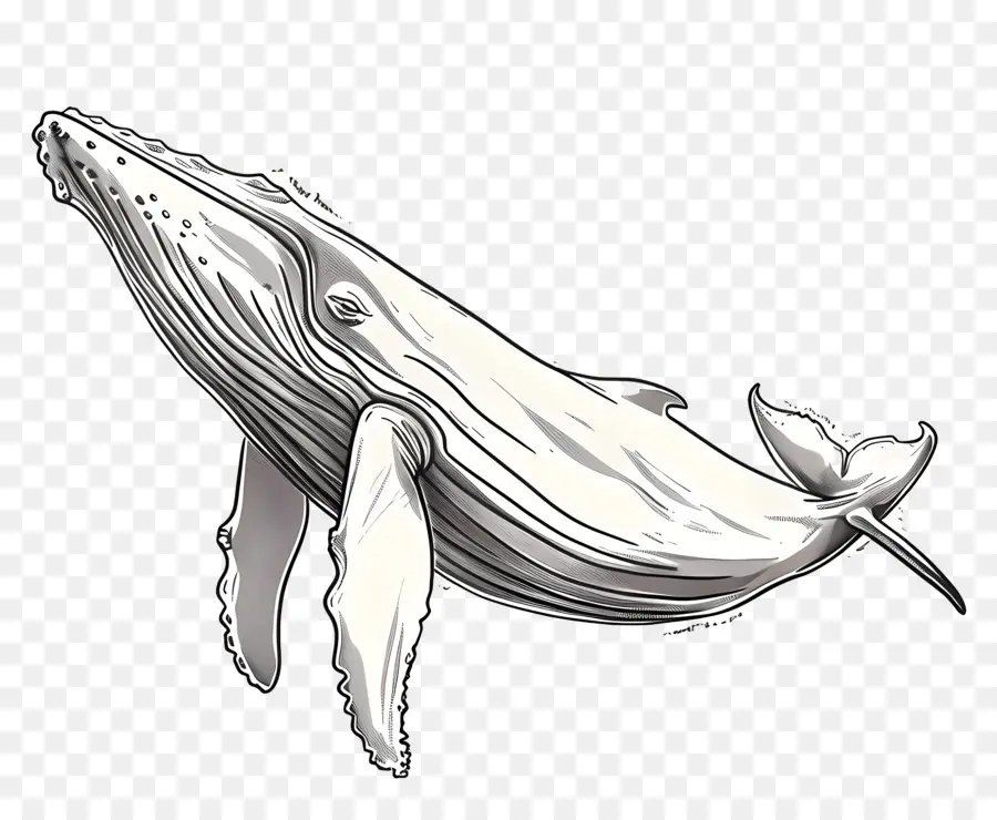 مشاهدة الحيتان，الحوت الأبيض PNG