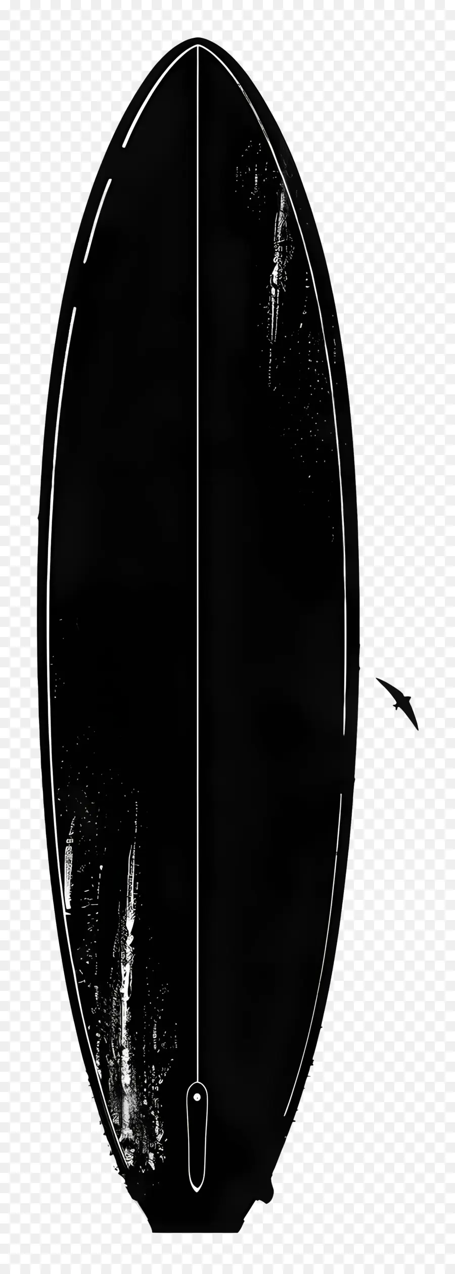 Surfboard Silhouette，ركوب الأمواج PNG