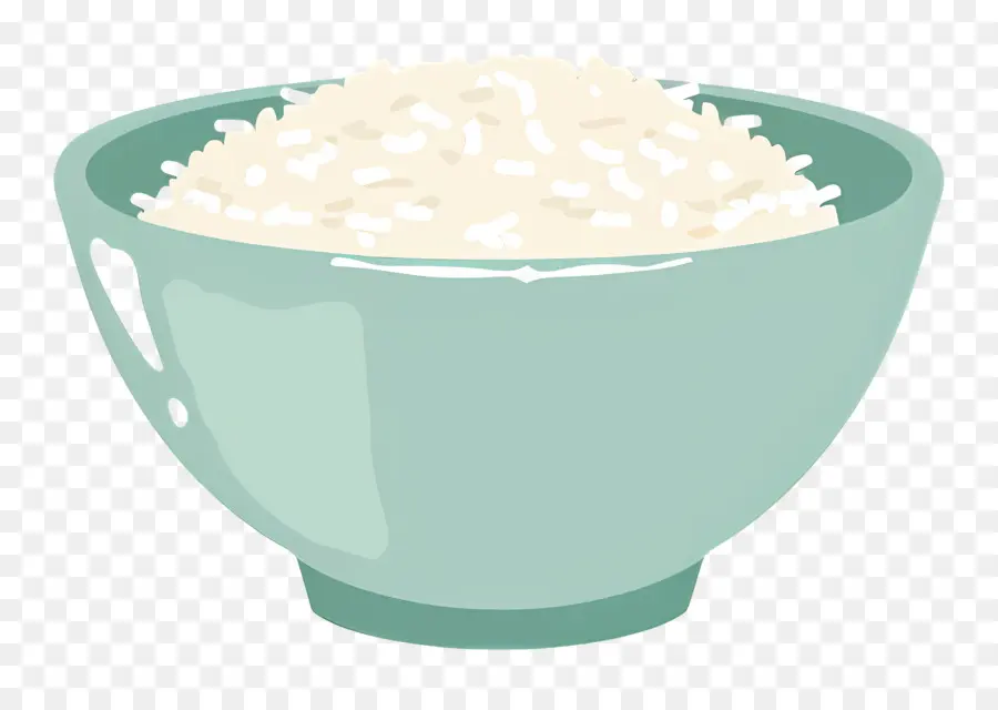 وعاء الأرز，الأرز الأبيض PNG