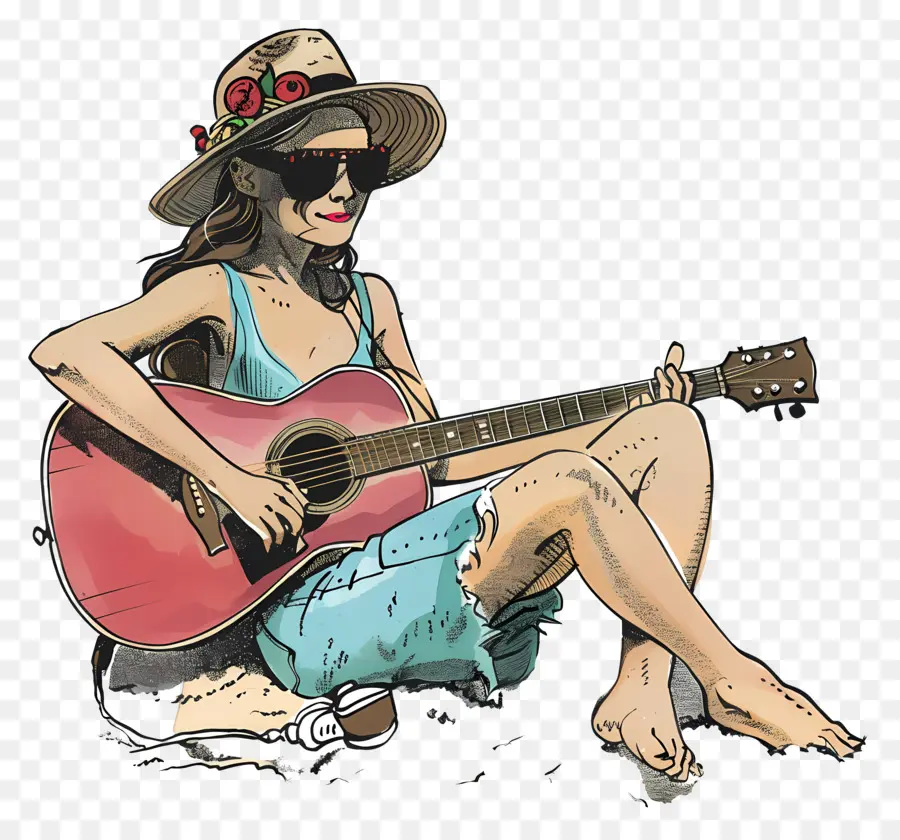 نغمات الشاطئ，امرأة PNG