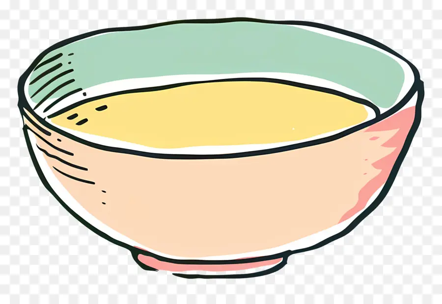 صحن حساء，السائل الأصفر PNG