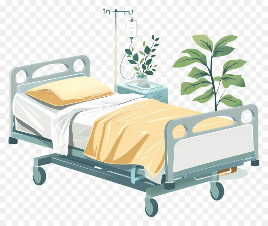 مستشفى سرير，طبية PNG