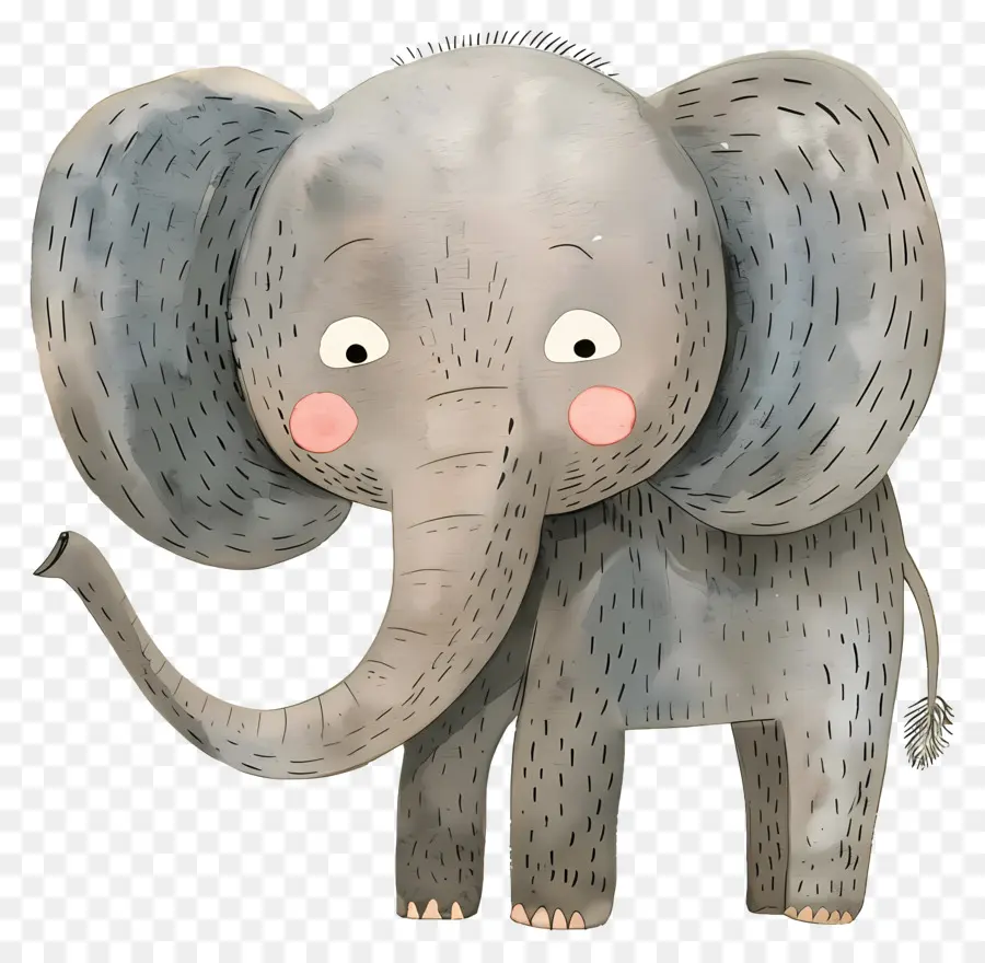الكرتون الفيل，الفيل PNG