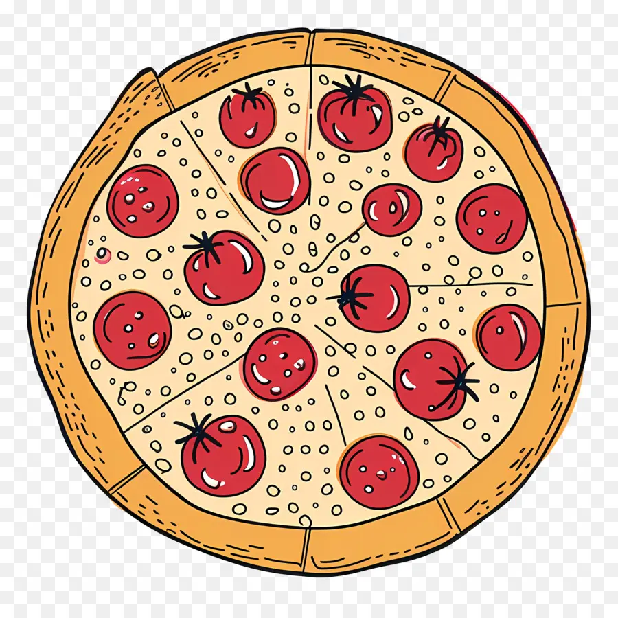البيتزا，الطماطم PNG