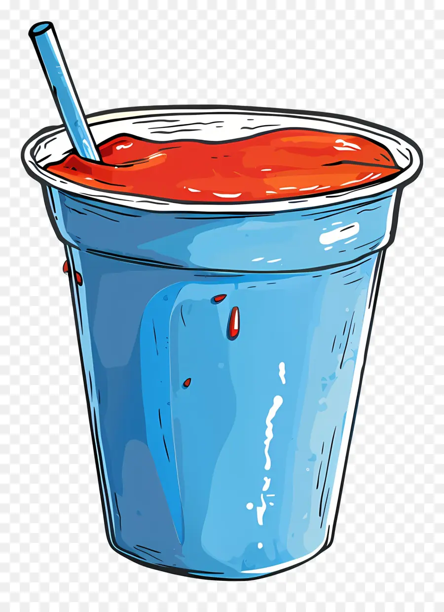 الكاتشب，الأزرق كأس PNG