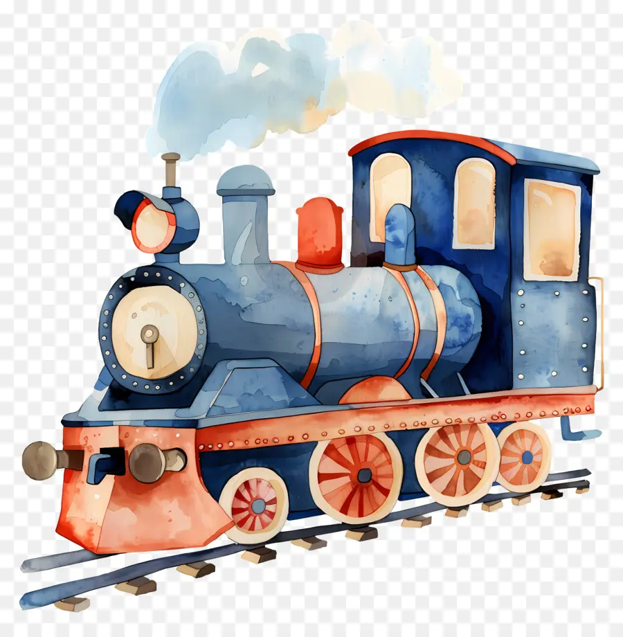 القطار，محرك البخار PNG