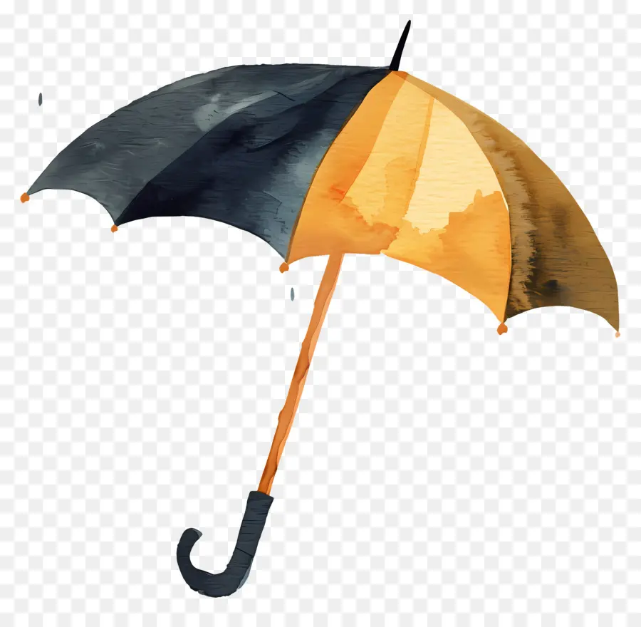 مظلة，المظلة السوداء PNG