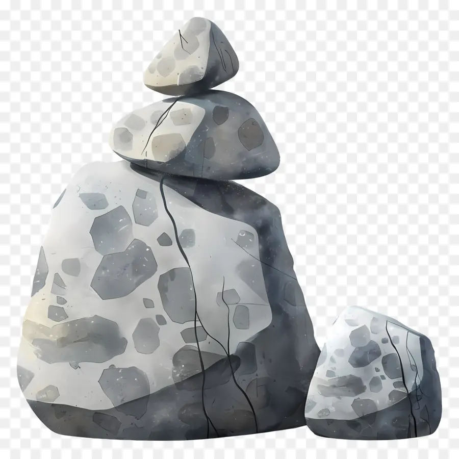 الحجر，صخور مكدسة PNG