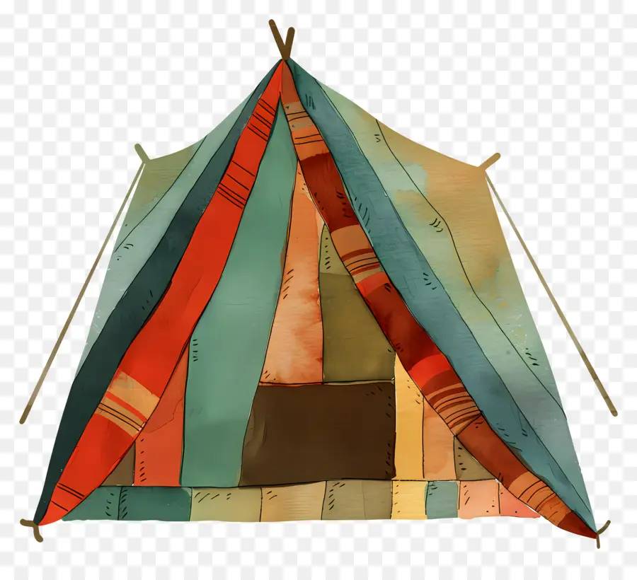 خيمة，خيمة ملونة PNG