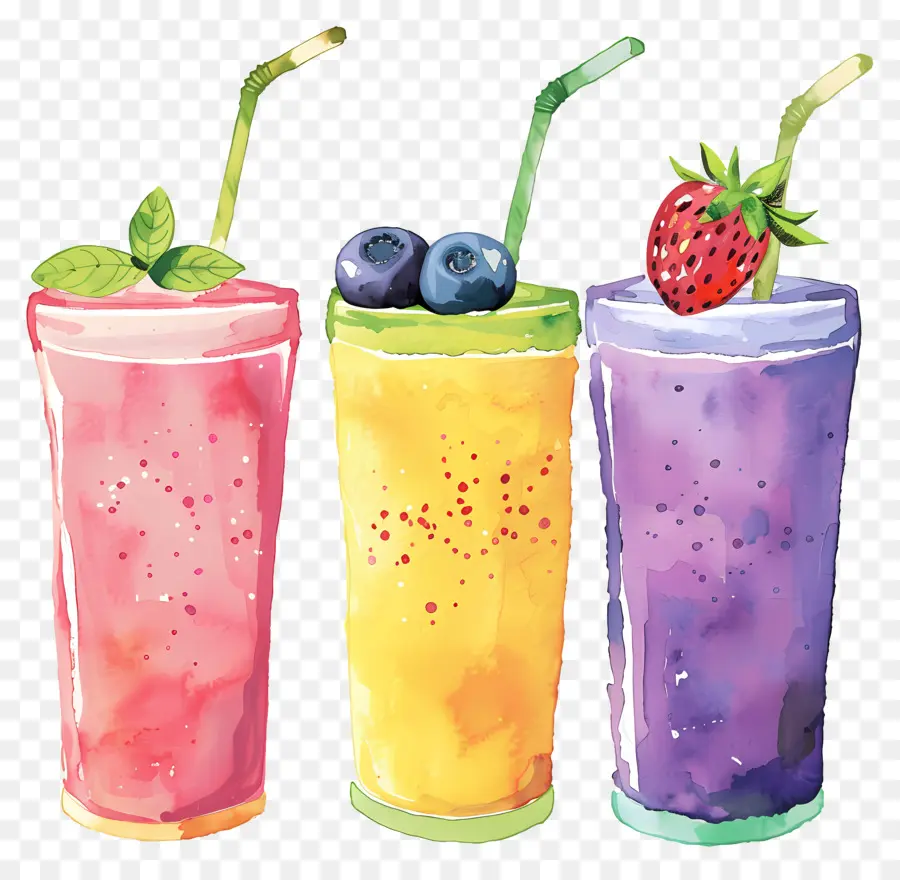 عصير，مشروبات ملونة PNG