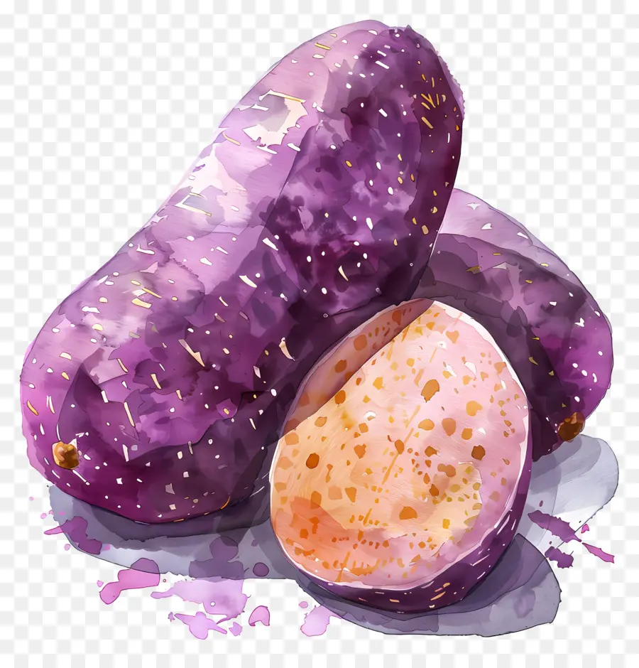 يام，البطاطا الحلوة الأرجواني PNG