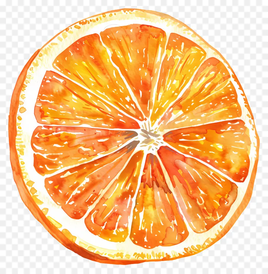 شريحة البرتقال，لوحة شريحة برتقالية PNG