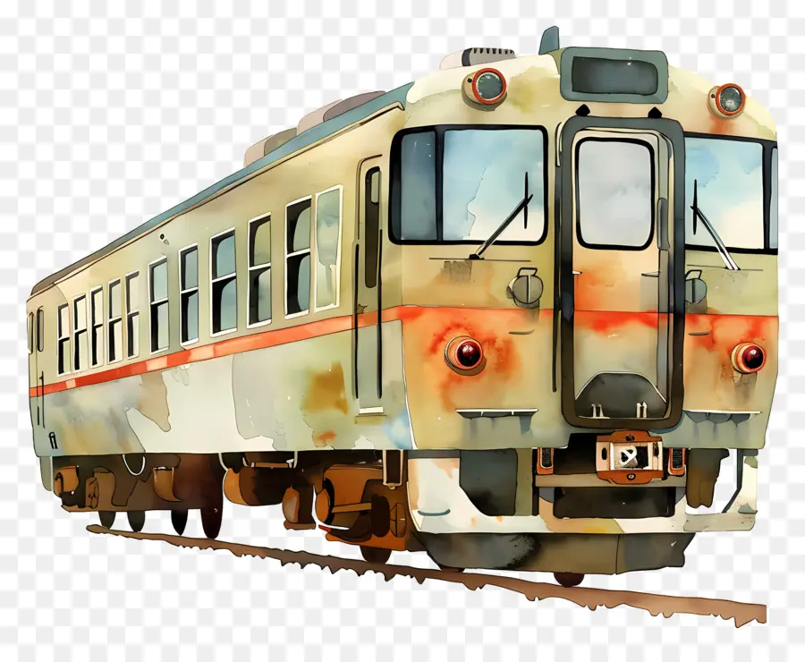 القطار，طلاء القطار PNG