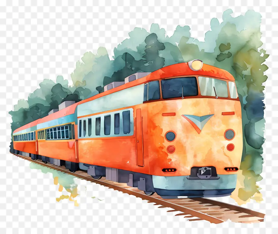القطار，السكك الحديدية PNG