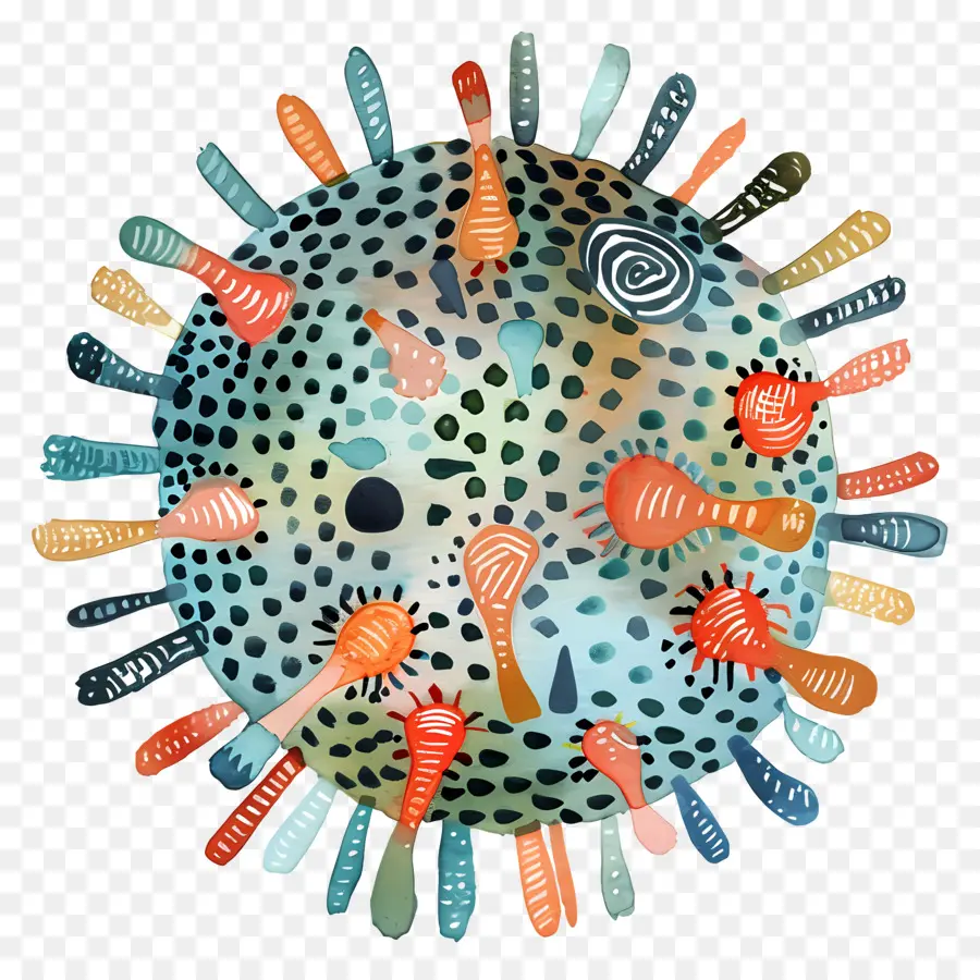 الفيروسات，البكتيريا PNG