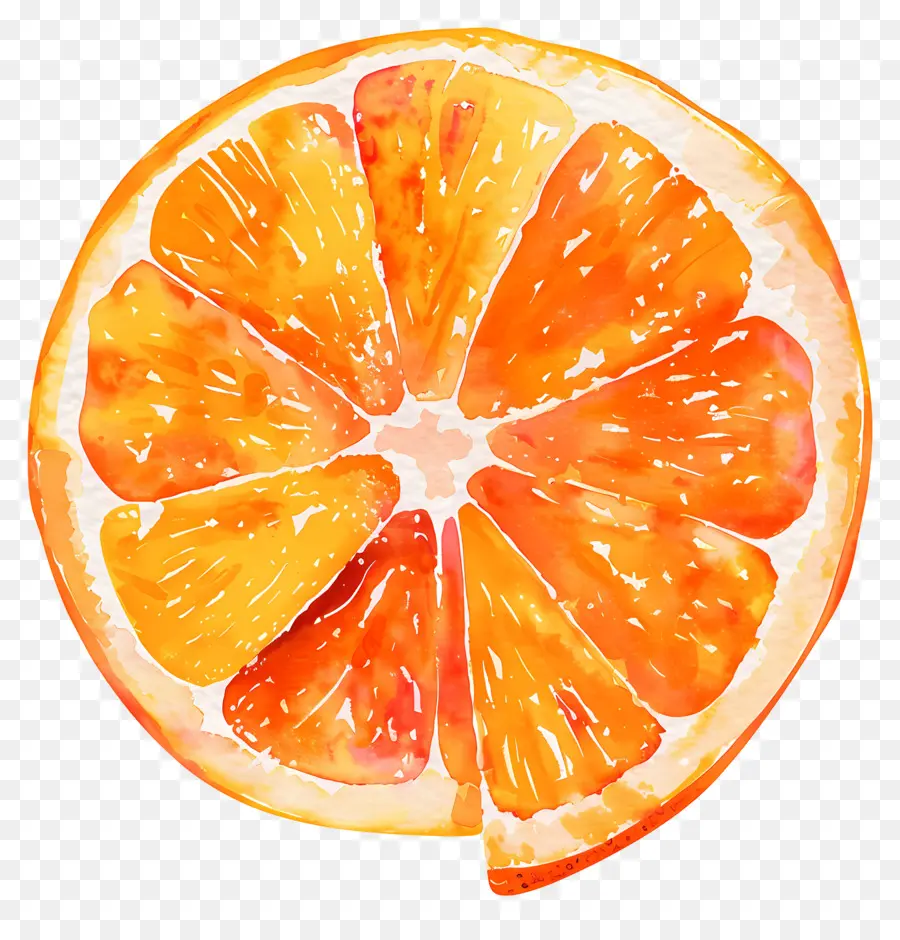 شريحة البرتقال，البرتقال PNG
