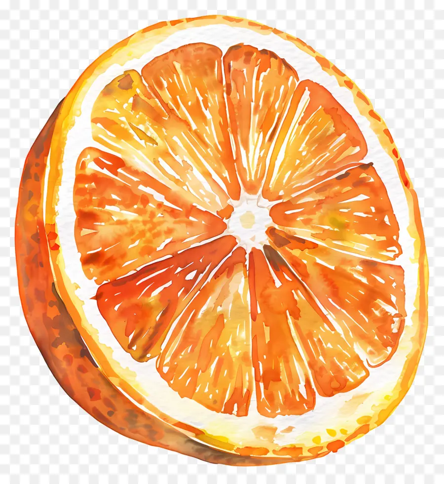 شريحة البرتقال，تحليل PNG
