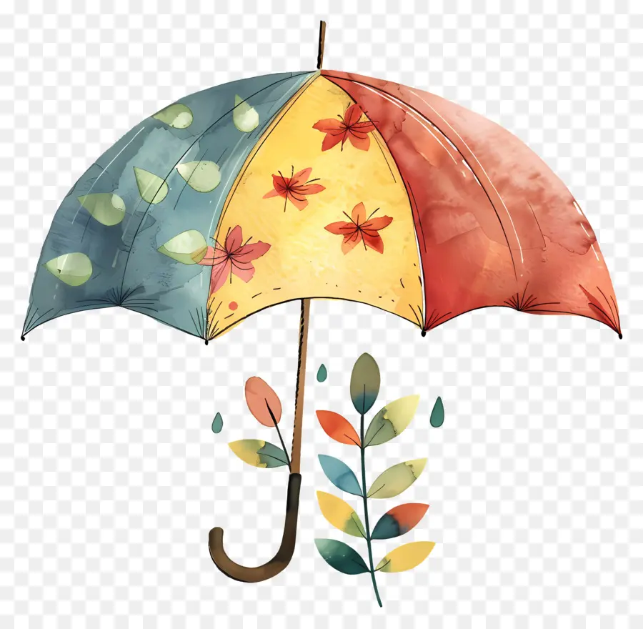 مظلة，الملونة مظلة PNG