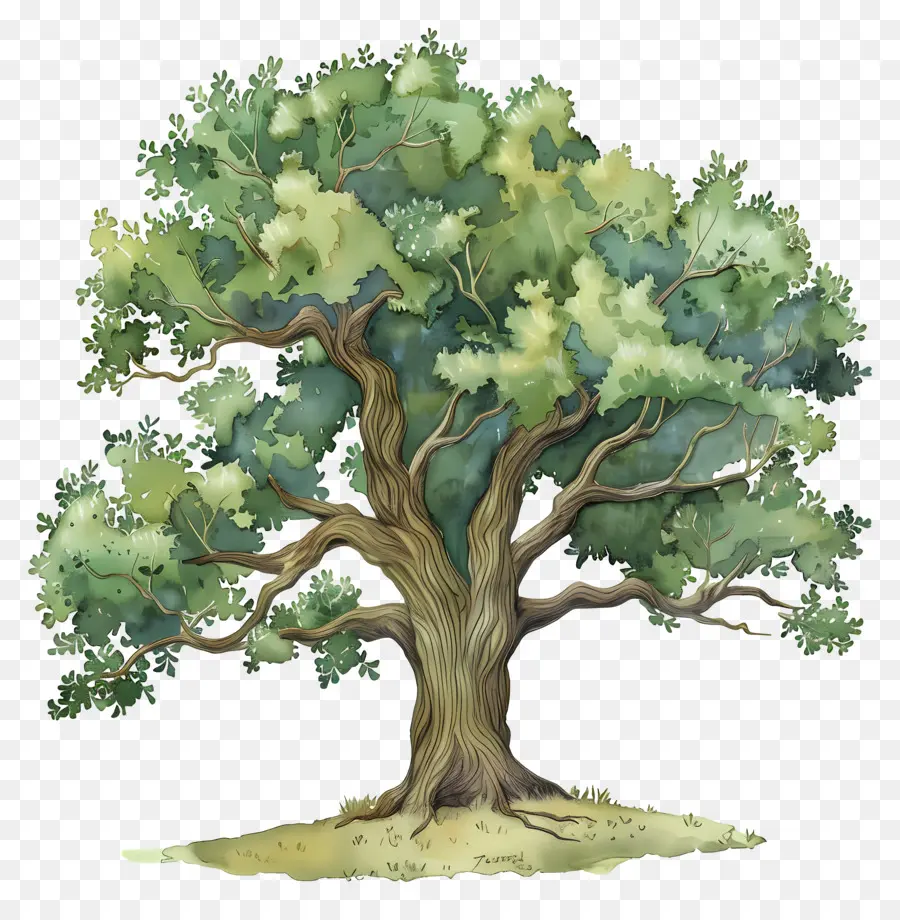 شجرة البلوط，شجرة قديمة PNG