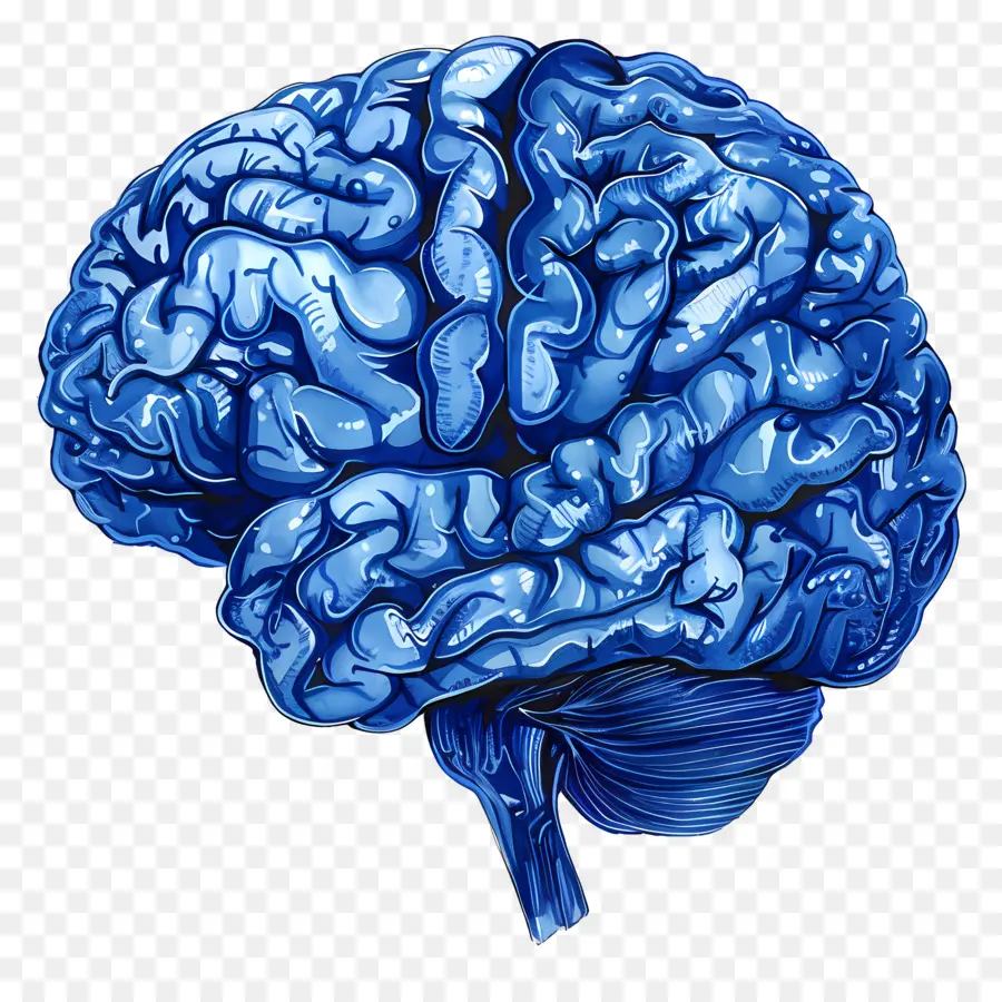 الدماغ الأزرق，الدماغ البشري PNG