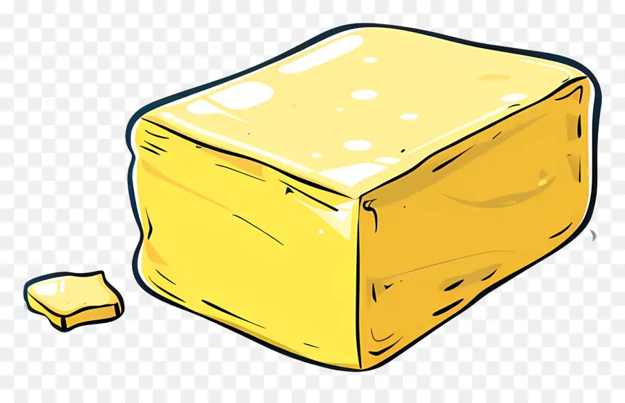 الزبدة，الجبن الشيدر PNG