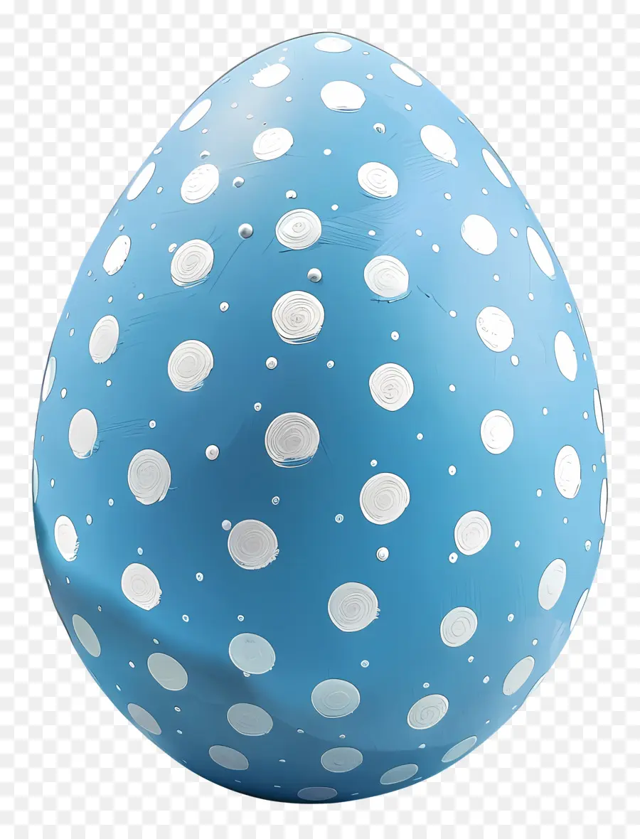 بيضة زرقاء，بيض البولكا الأزرق PNG