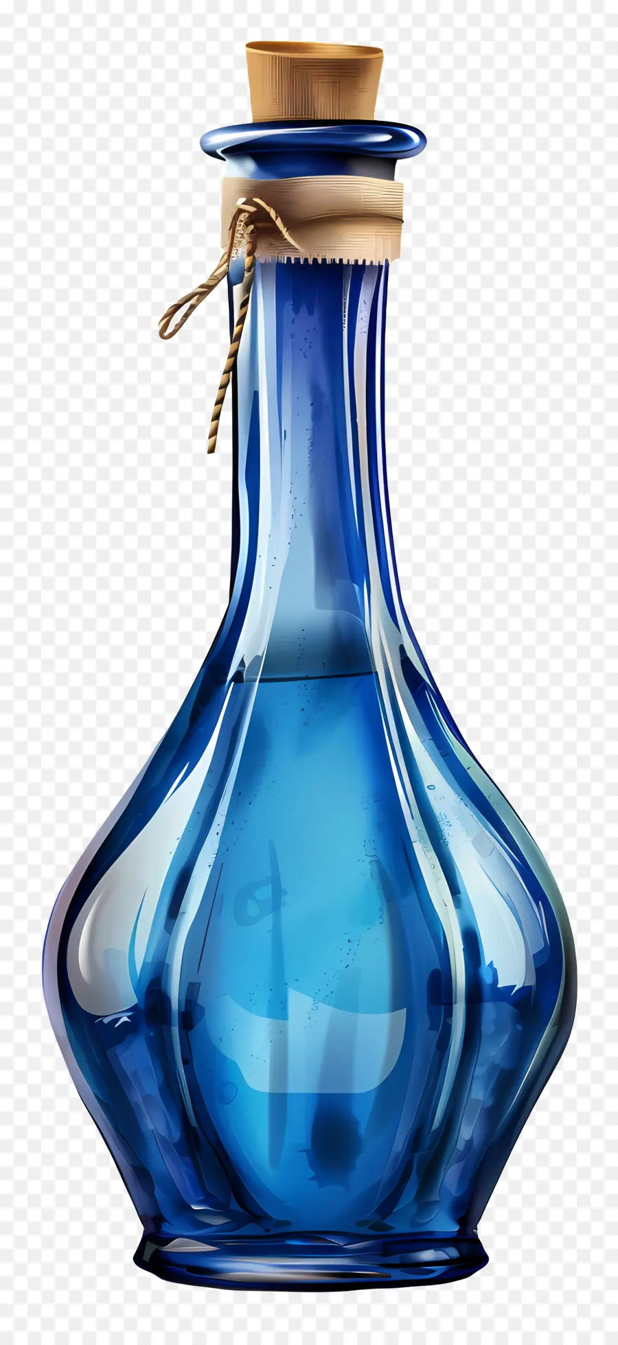 زجاجة，زجاجة الأزرق PNG