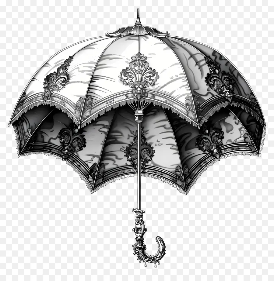 مظلة，مظلة زخرفية PNG