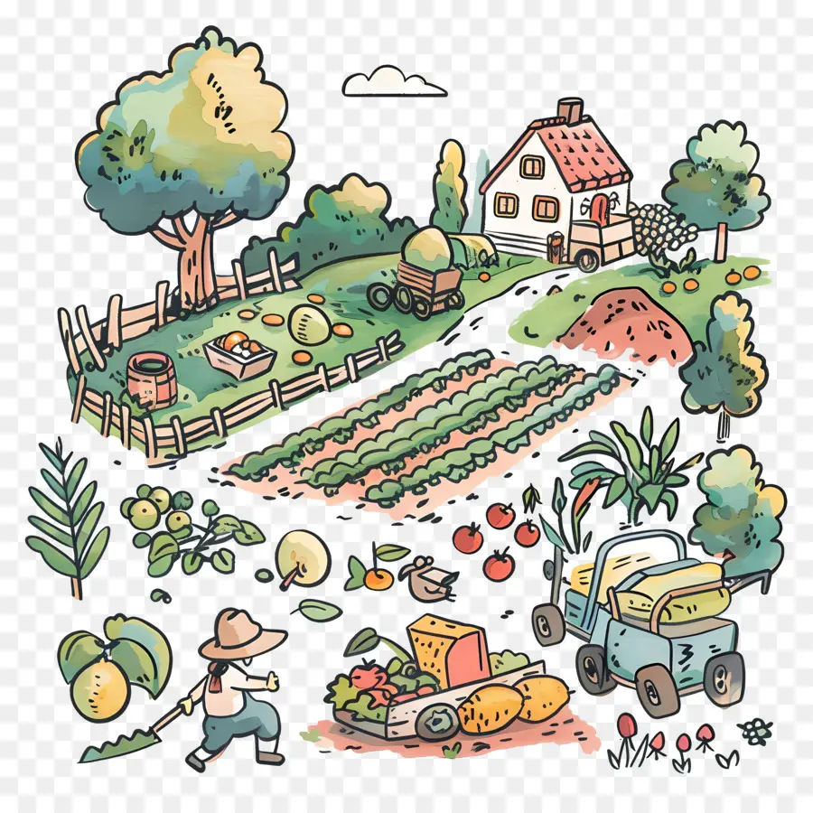 الزراعة，مزرعة PNG