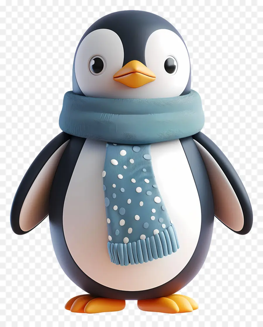 3d Little Penguin，البطريق PNG