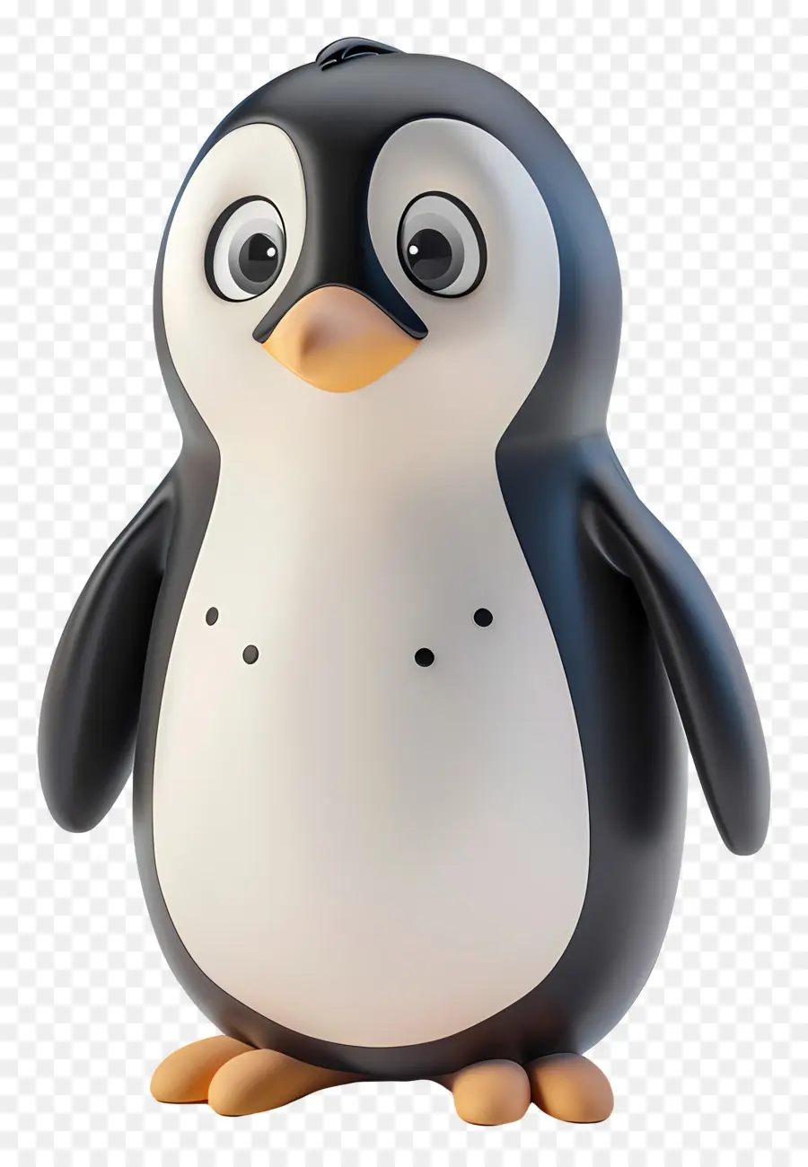 3d Little Penguin，البطريق PNG