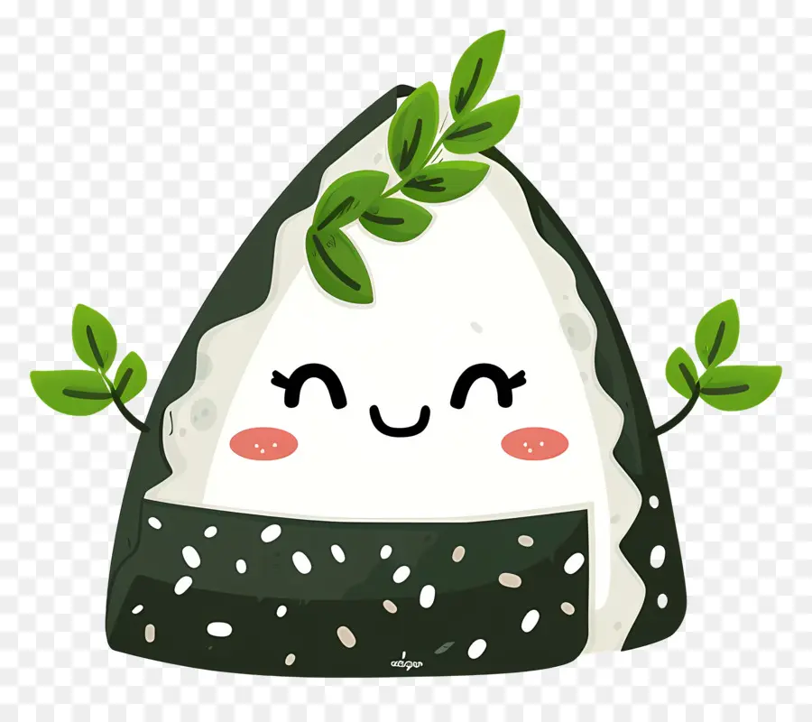 لطيف Onigiri，السوشي PNG