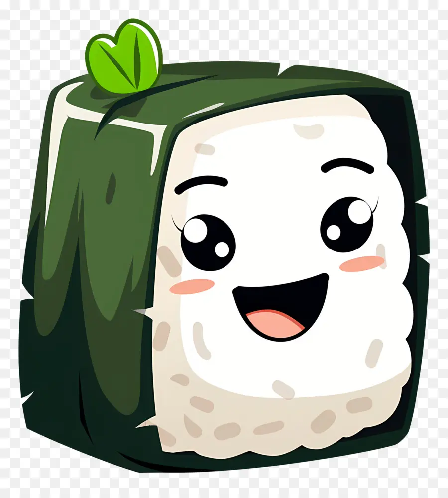 لطيف Onigiri，شخصية للرسوم المتحركة PNG