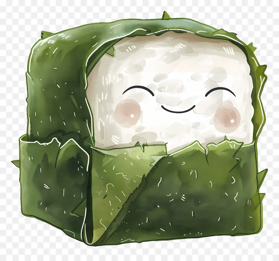 لطيف Onigiri，السوشي PNG