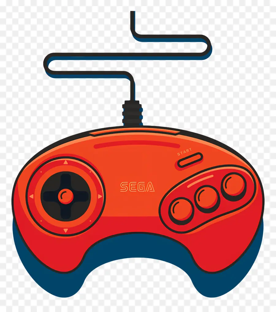 Sega Mega Drive，وحدة تحكم ألعاب الفيديو PNG