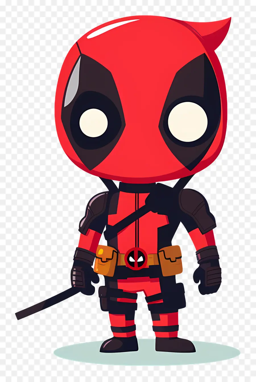 لطيف Deadpool，شخصية للرسوم المتحركة PNG